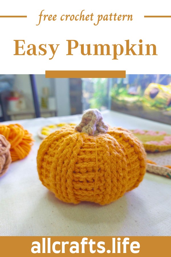 Crochet Easy Pumpkin Pattern