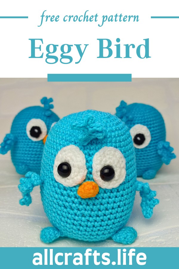 Crochet Eggy Bird Pattern