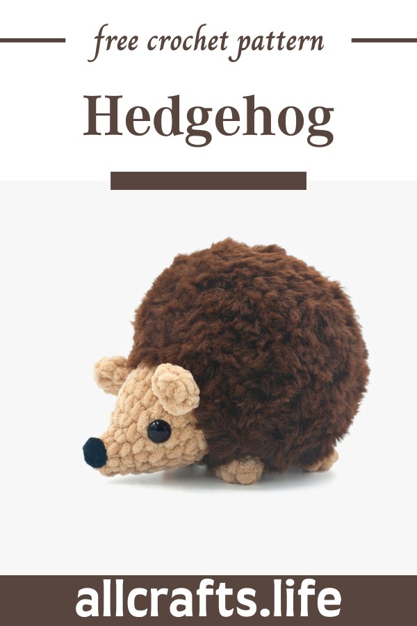 Crochet Hedgehog Pattern