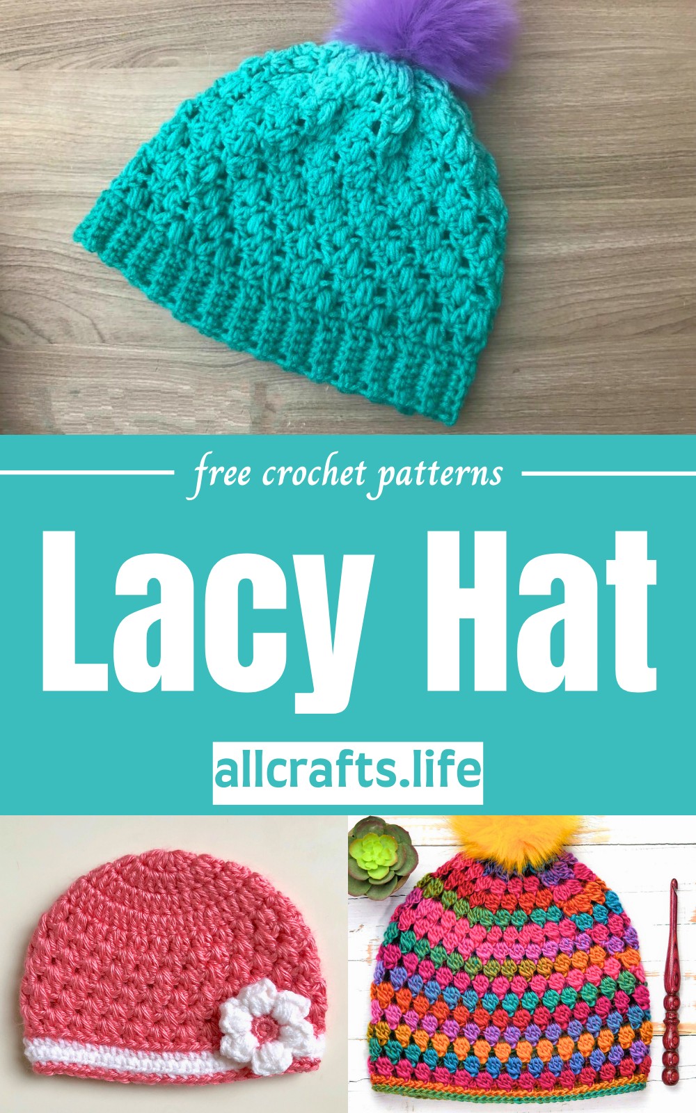 Crochet Lacy Hat Patterns