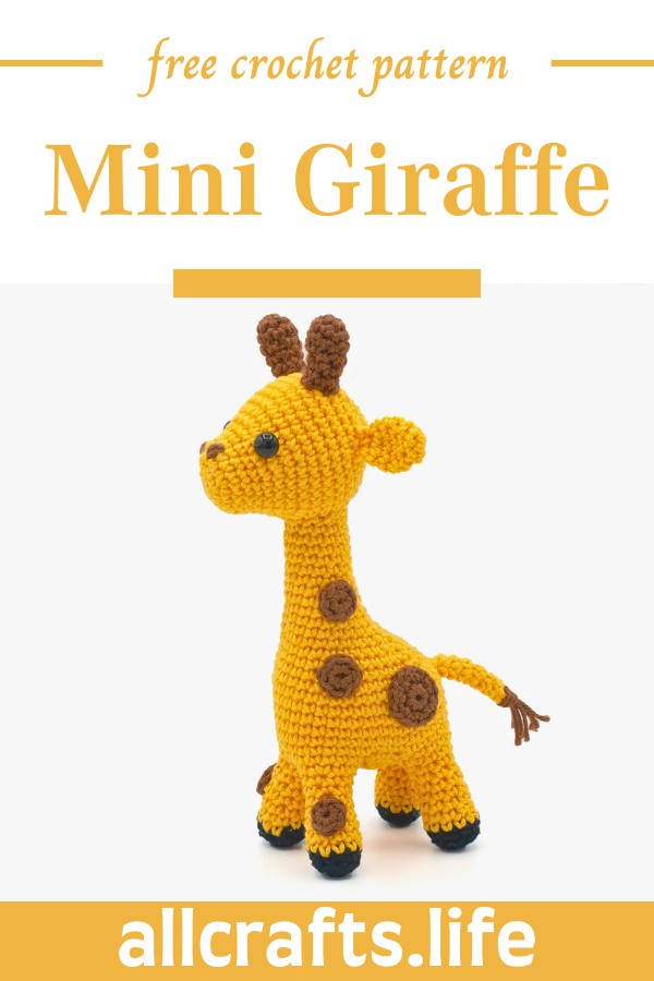 Crochet Mini Giraffe Pattern