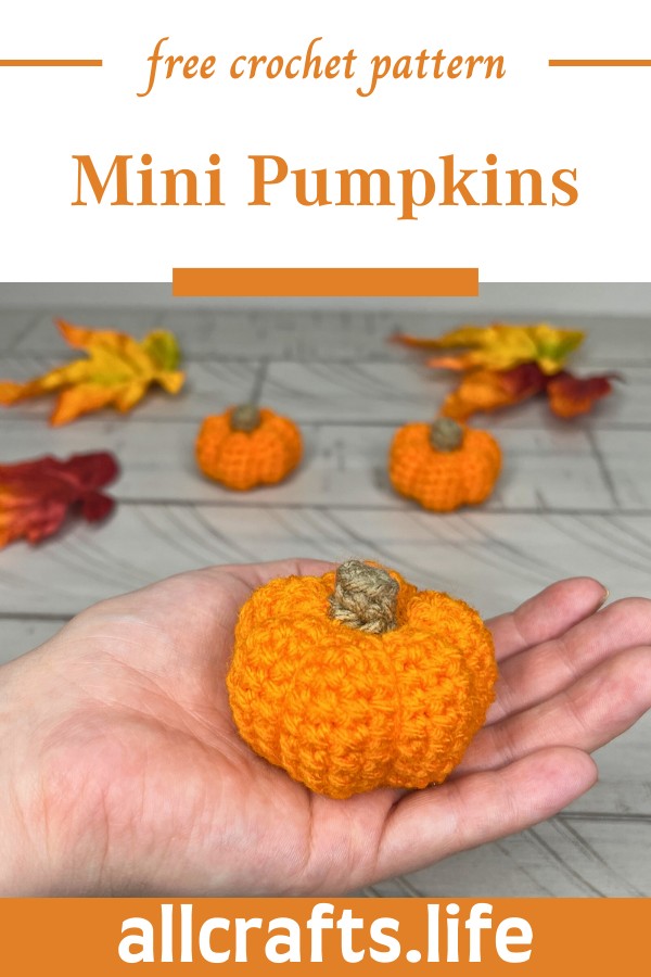 Crochet Mini Pumpkins Pattern