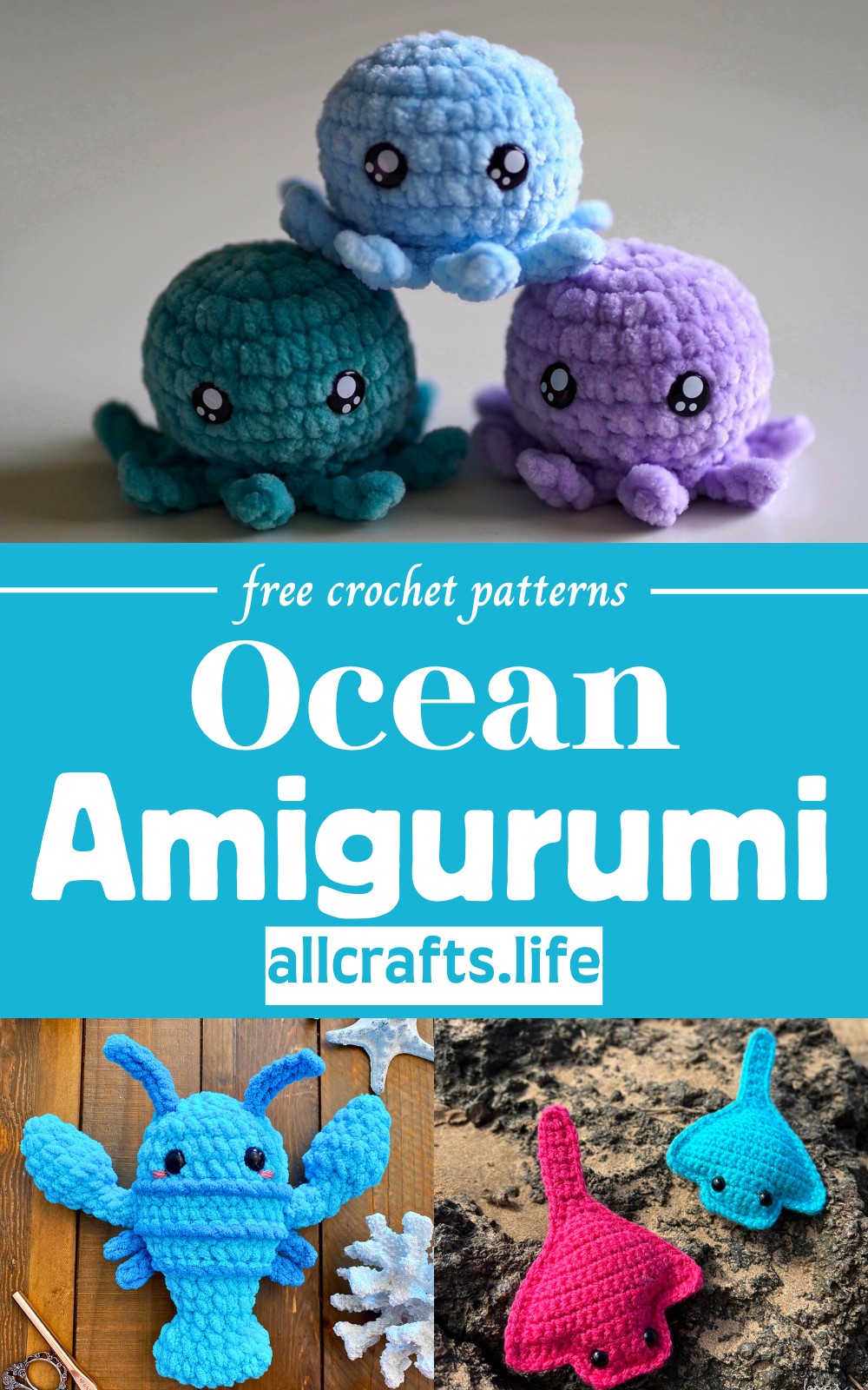 Crochet Ocean Amigurumi Patterns