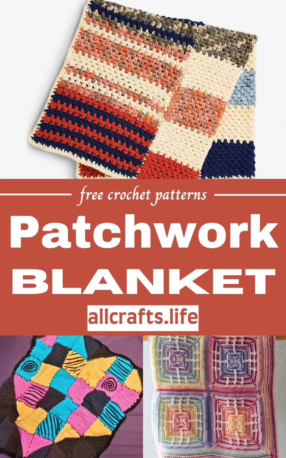 Crochet Patchwork Blanket Patterns