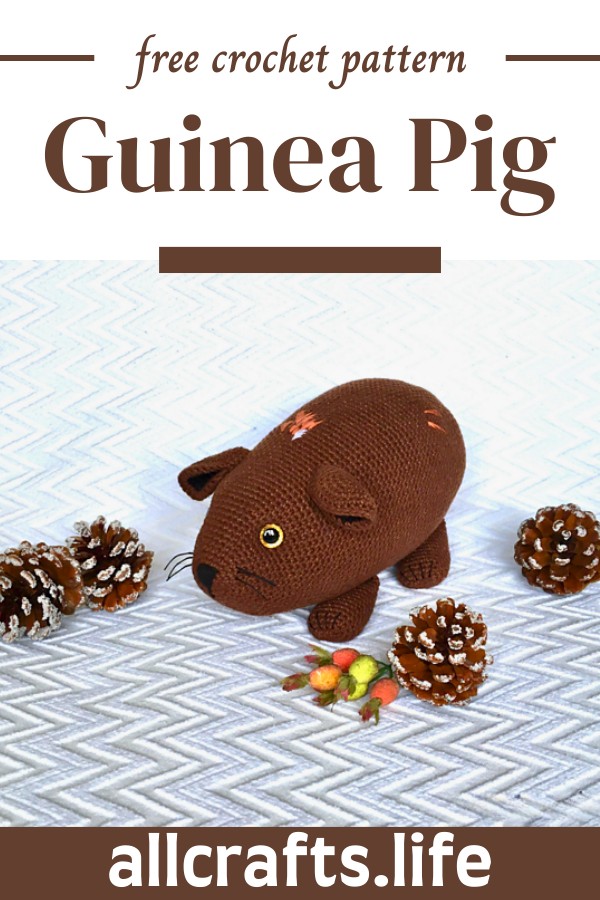 Crochet Pixie the Guinea Pig