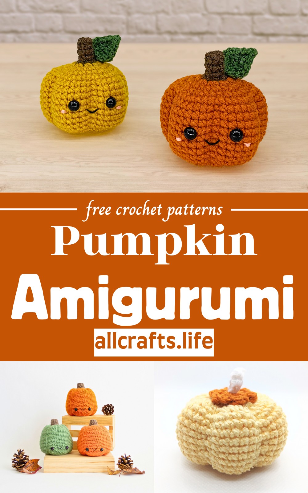 Crochet Pumpkin Amigurumi Patterns