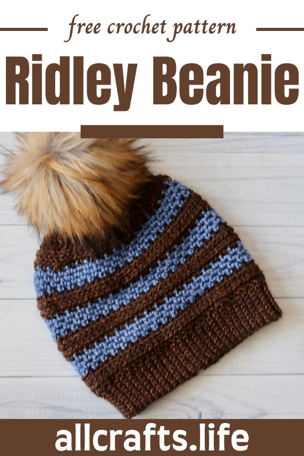 Crochet Ridley Beanie Pattern