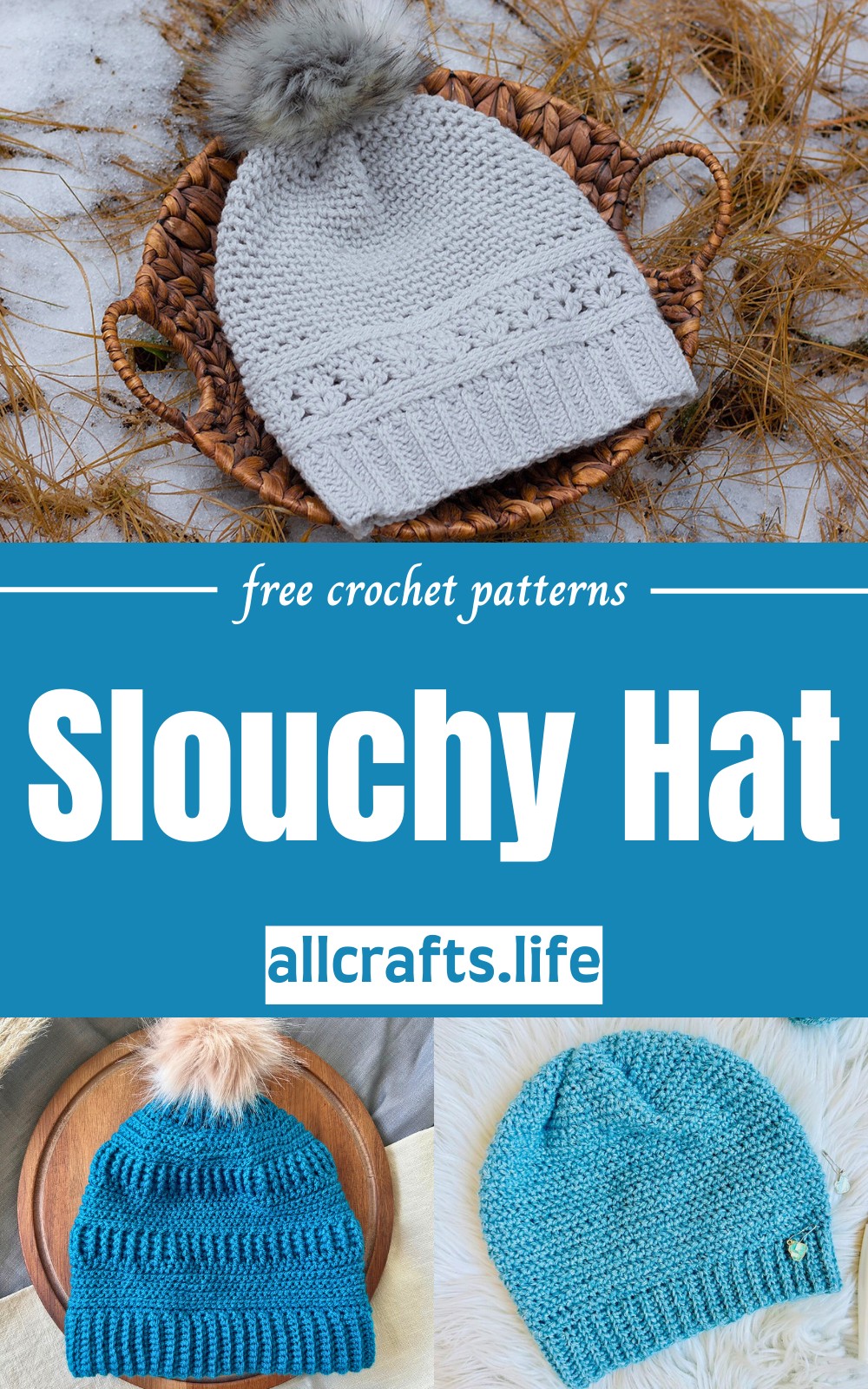 Crochet Slouchy Hat Patterns