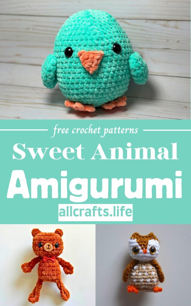 Crochet Sweet Animal Amigurumi Patterns For Delightful Decor - All Crafts