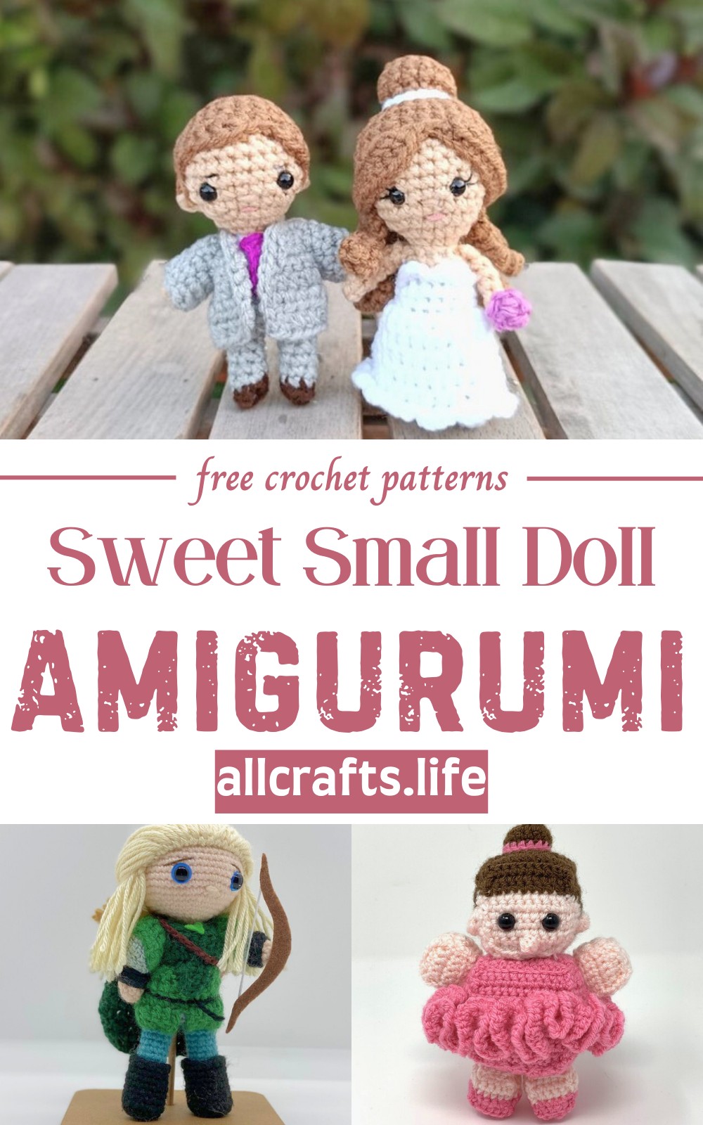 Crochet Sweet Small Doll Amigurumi Patterns