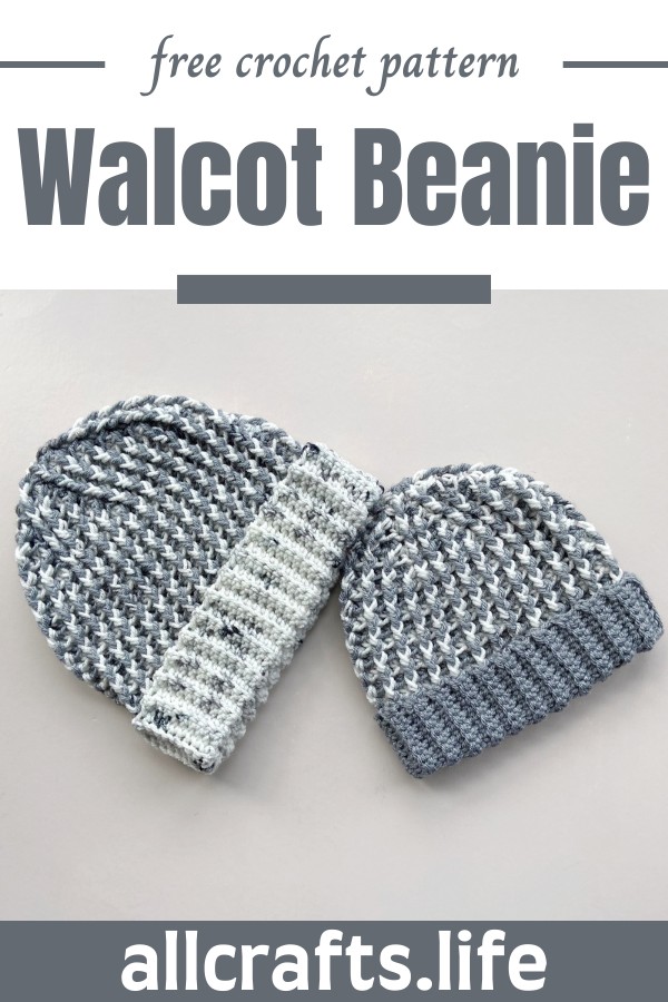 Crochet Walcot Beanie Pattern