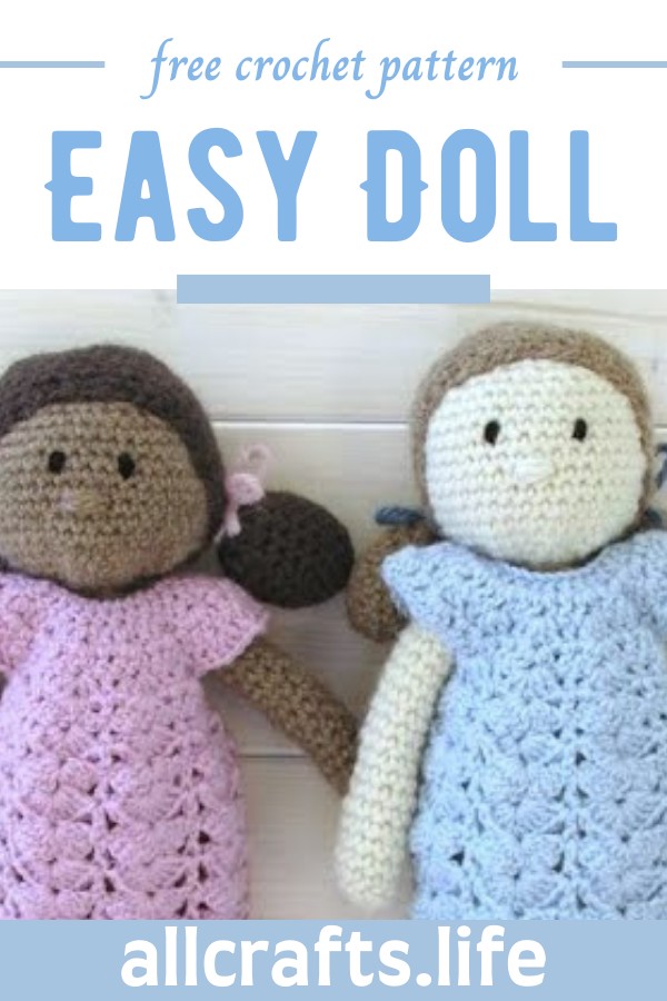 How To Crochet An Easy Doll