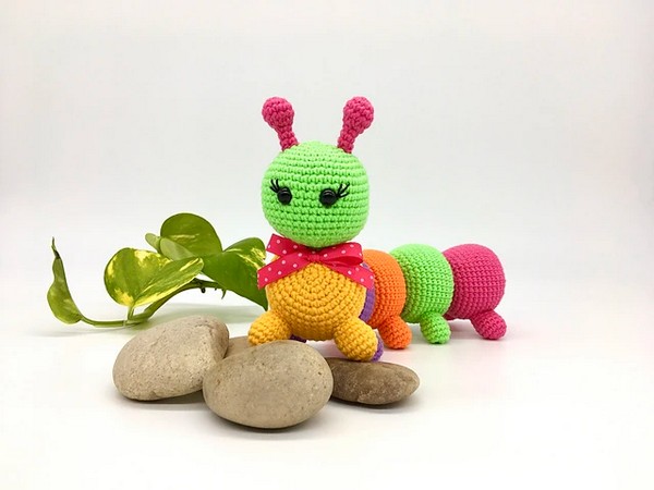 Crochet Caterpillar Amigurumi