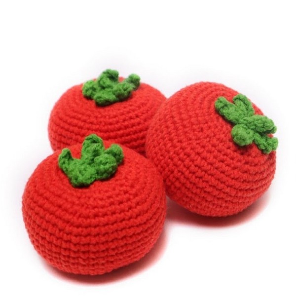 Crochet Tomato Amigurumi