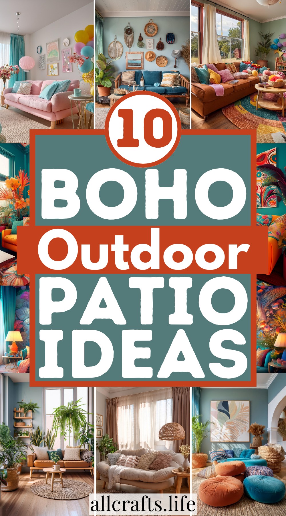 Boho Outdoor Patio Ideas