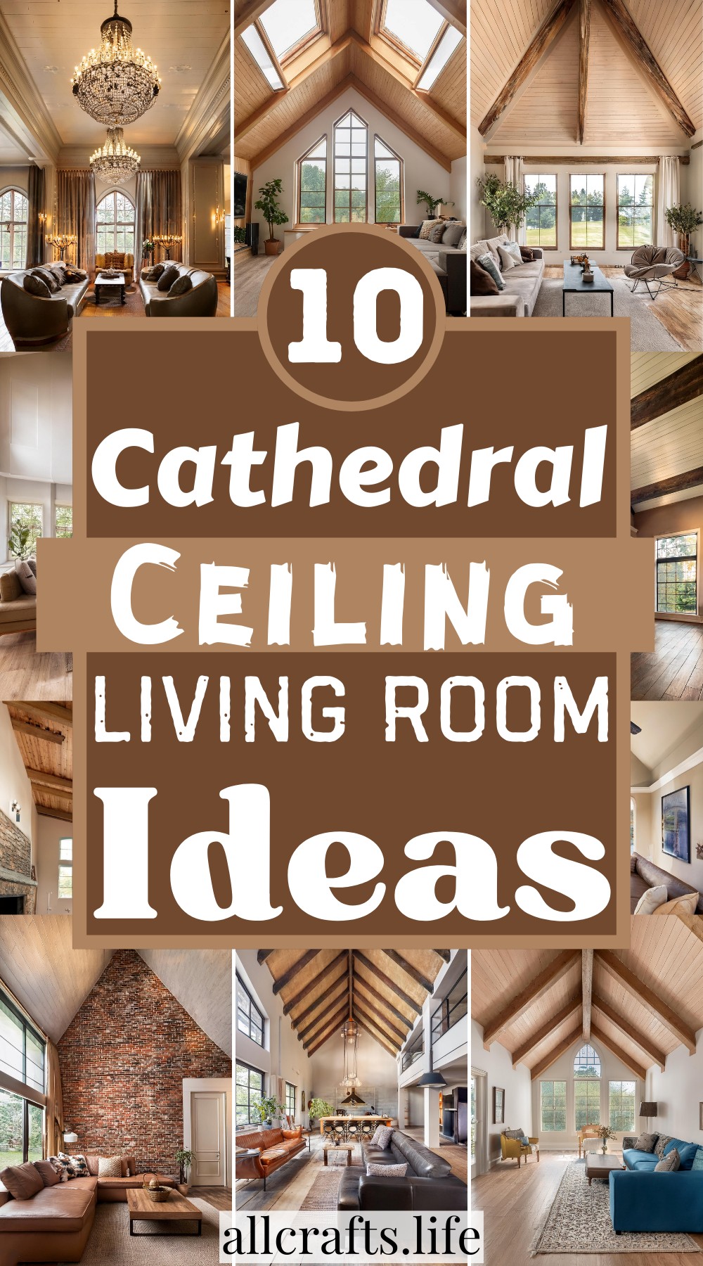 Cathedral Ceiling Living Room Ideas