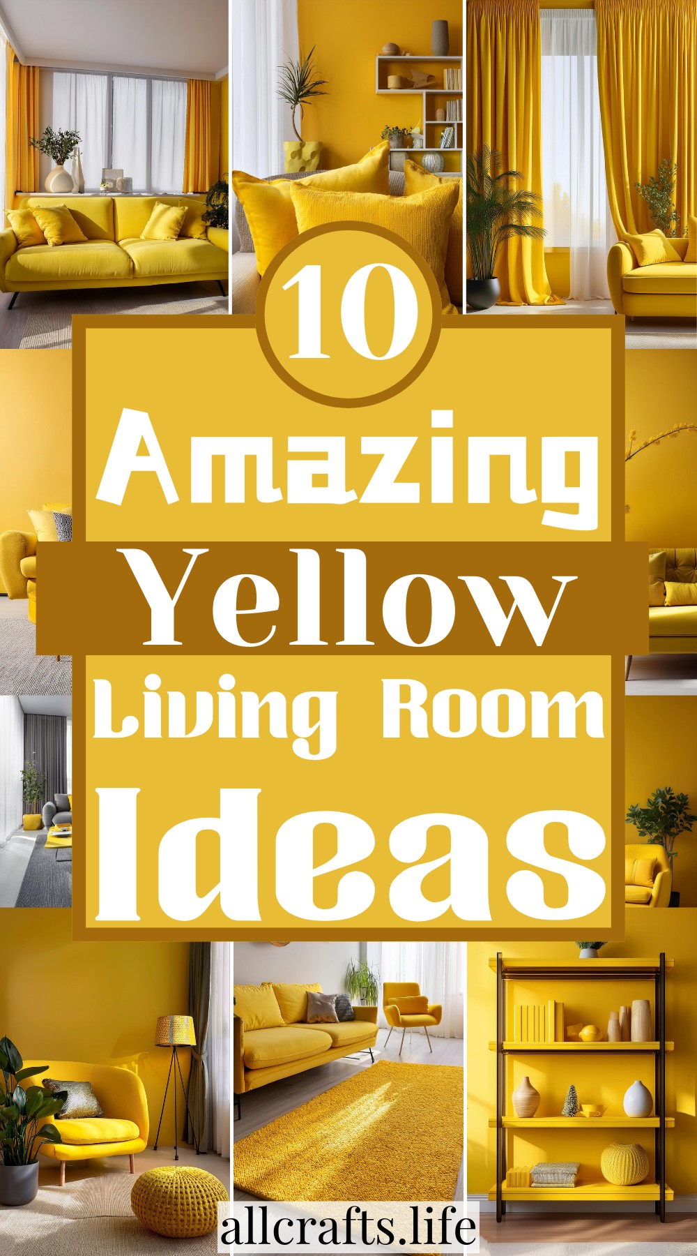 Yellow Living Room Ideas