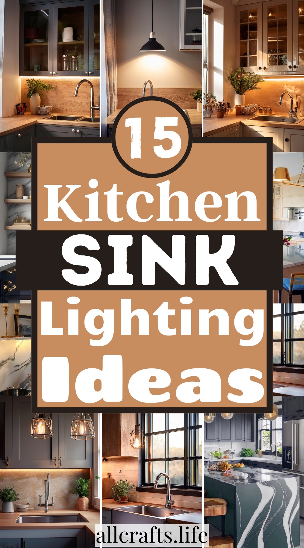 15 Best Kitchen Sink Lighting Ideas