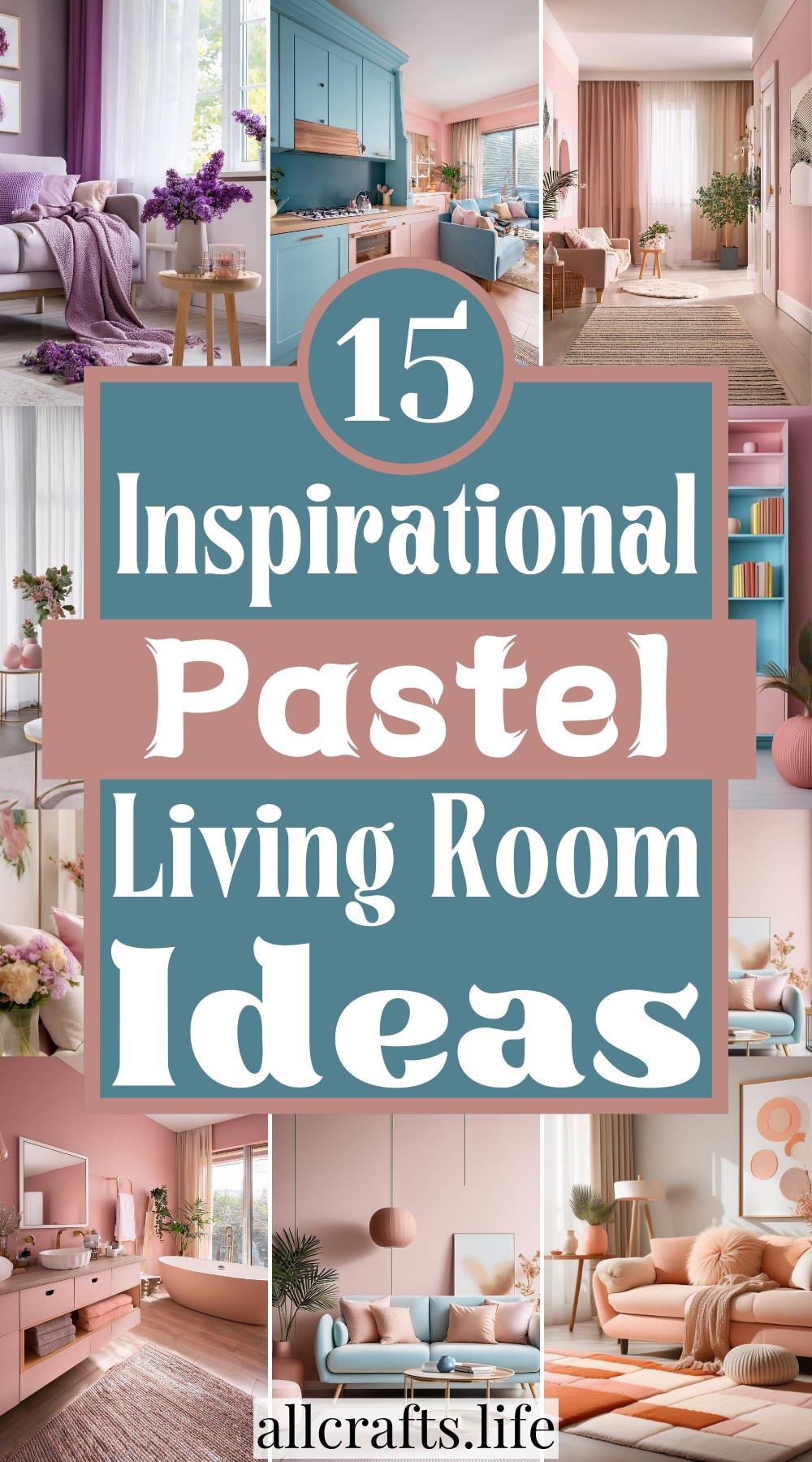 15 Inspirational Pastel Living Room Ideas