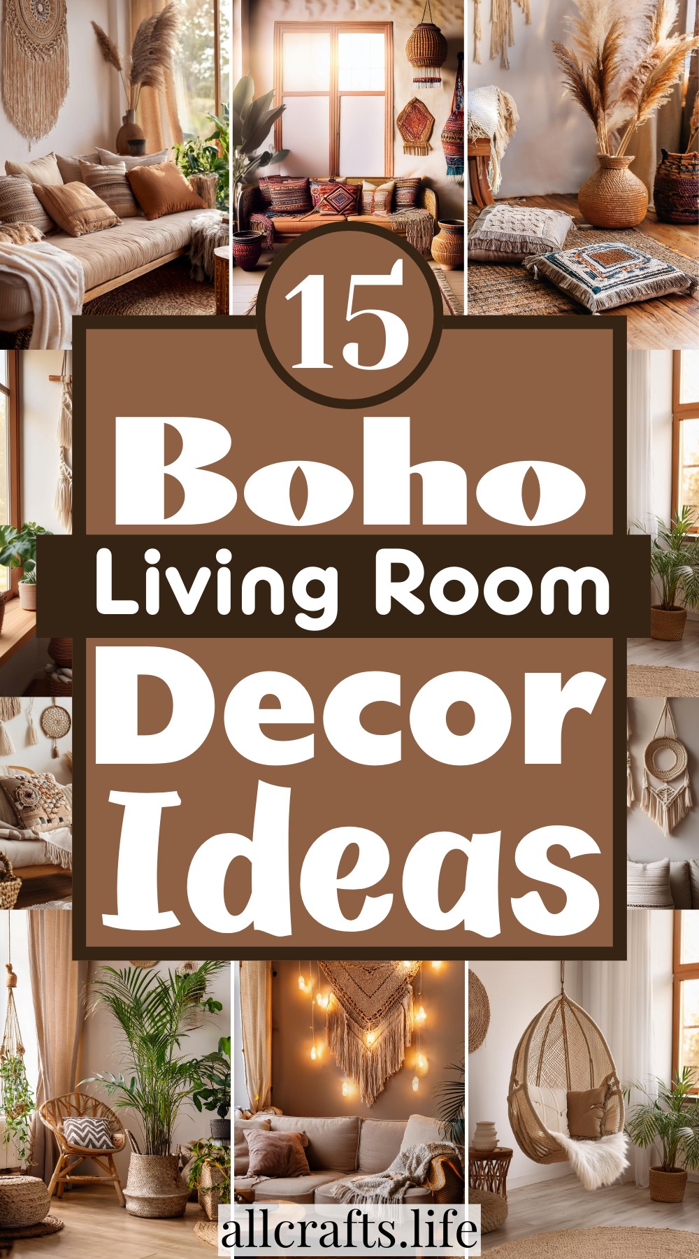 15 Modern Boho Living Room And Decor Ideas