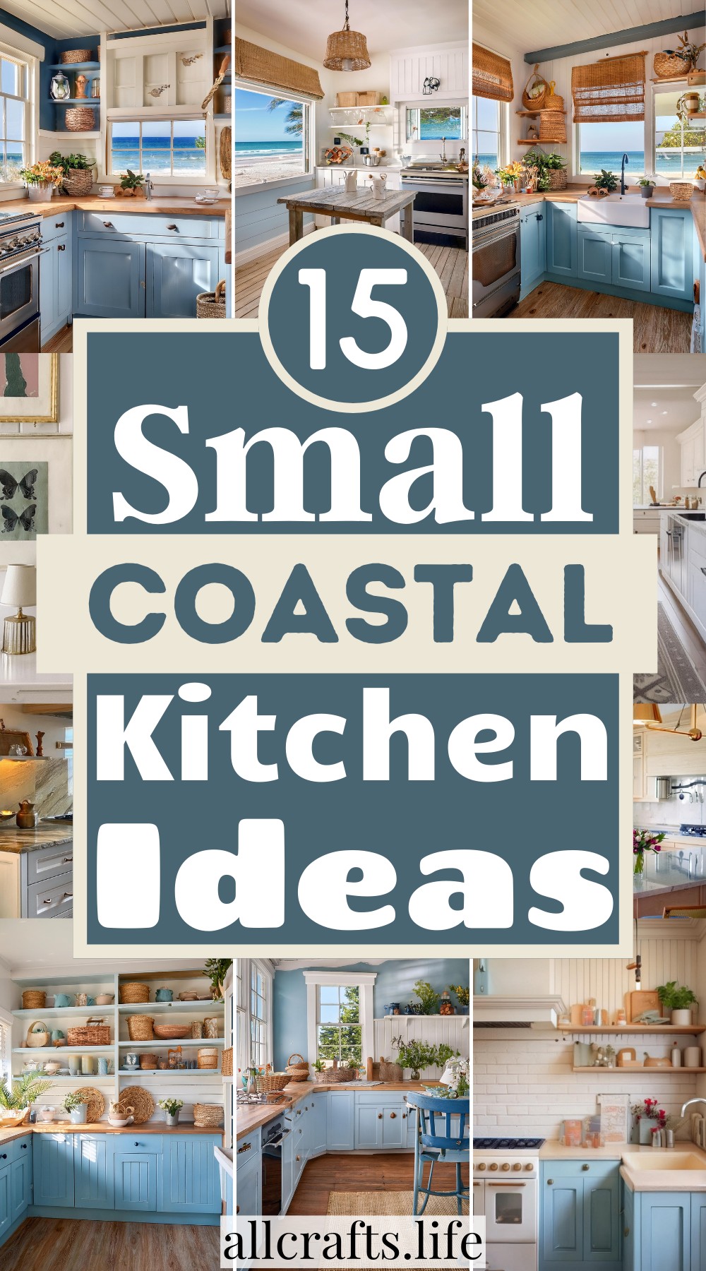 15 Small Coastal Kitchen Ideas