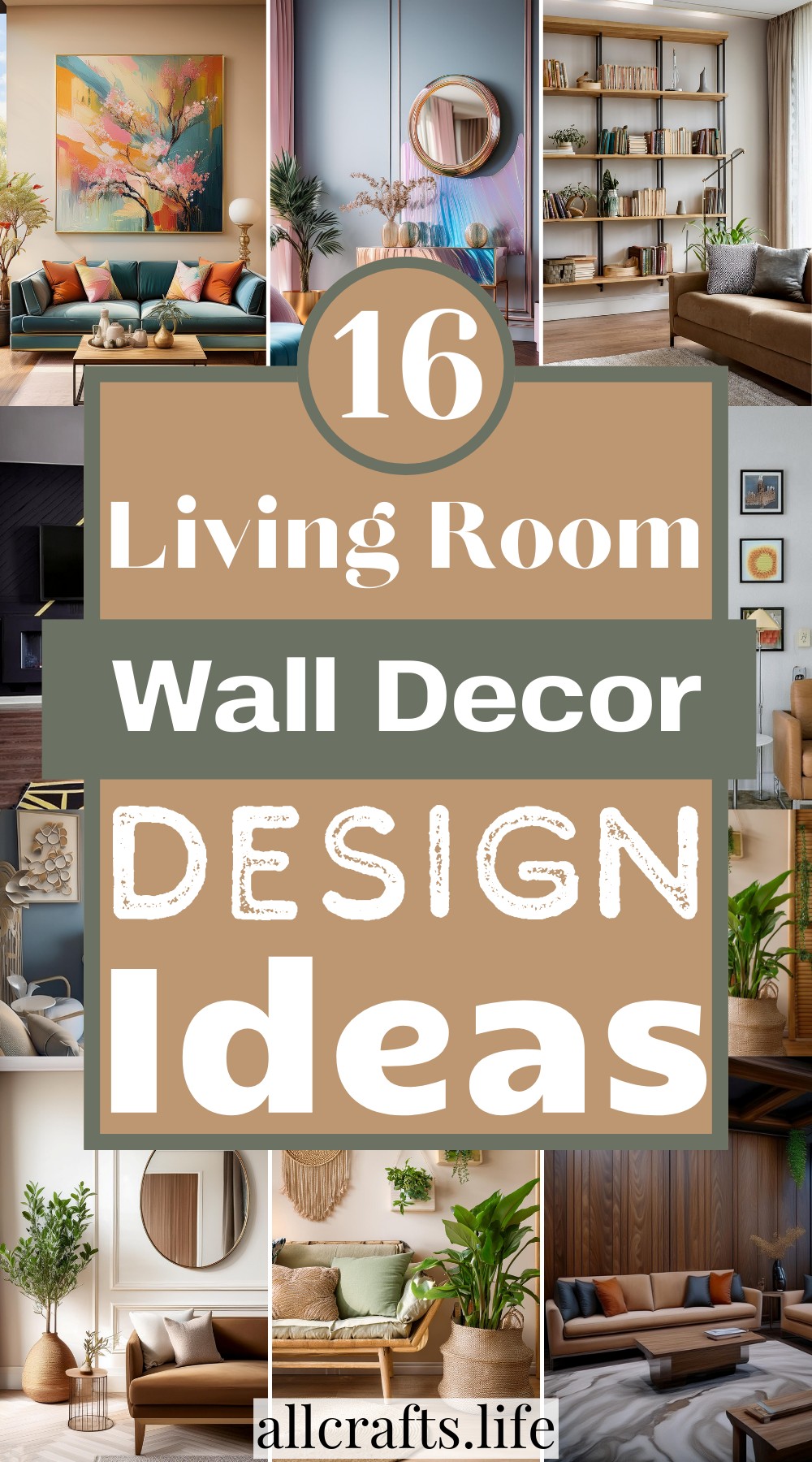 16 Best Living Room Wall Decor Designs & Ideas