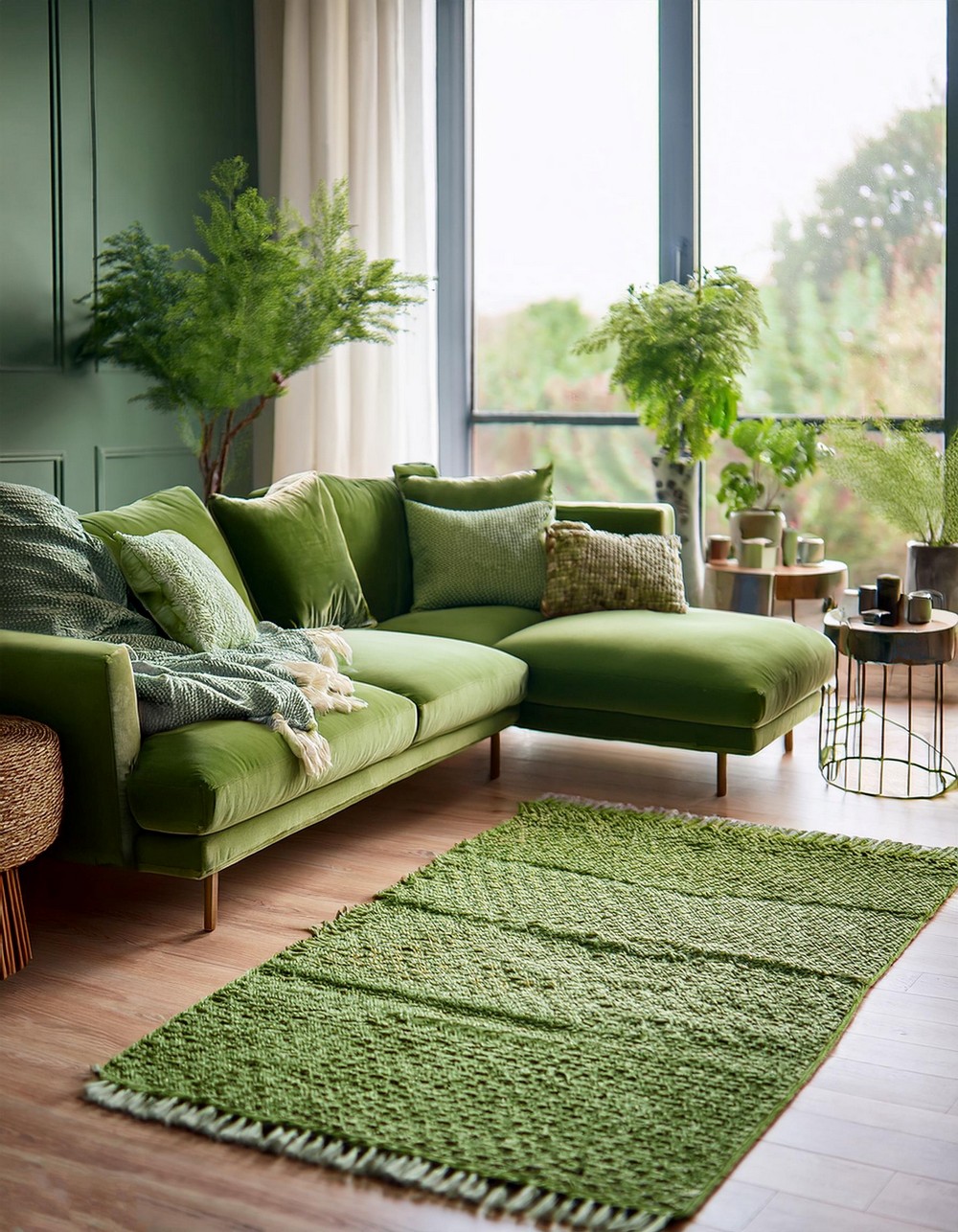 Beautiful Green Rugs