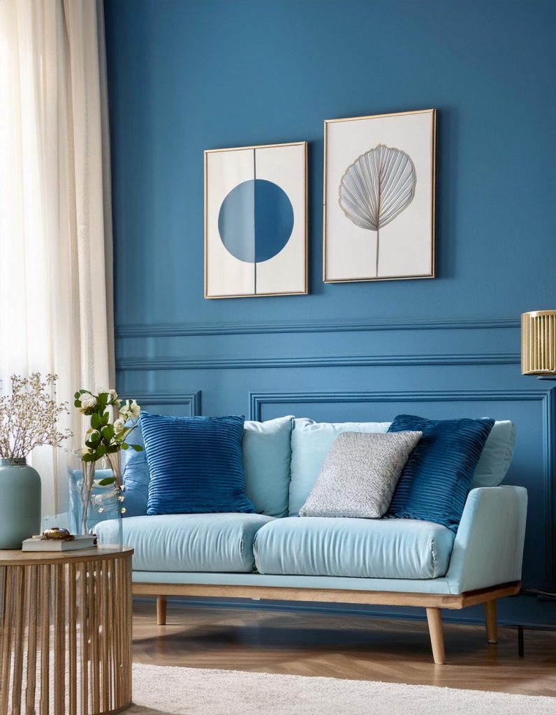 10 Ocean Inspired Blue And Cream Living Room Ideas - All Crafts