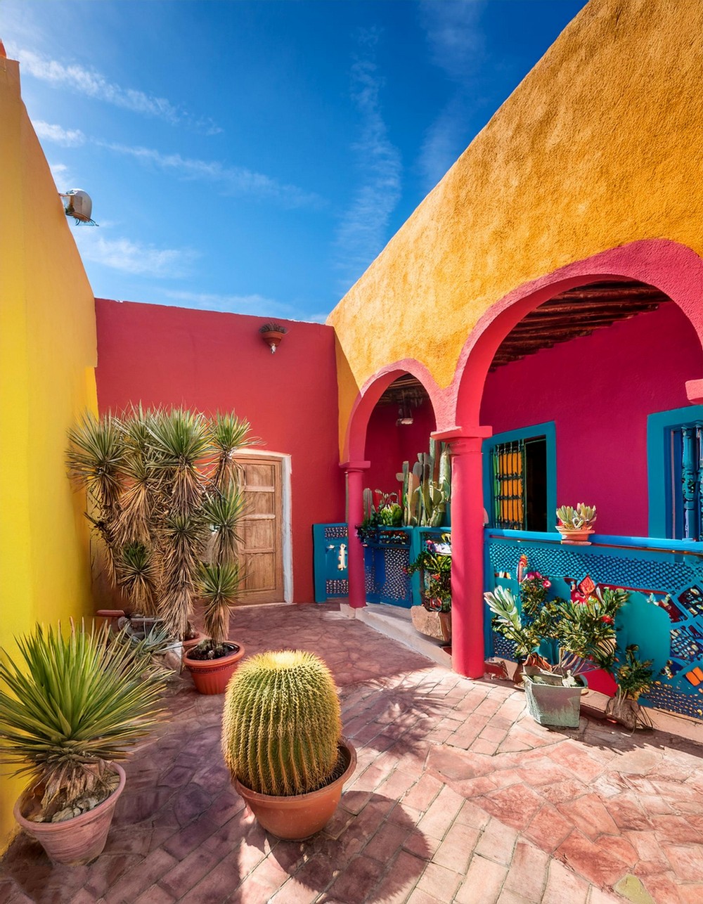 Brightly Colored Walls