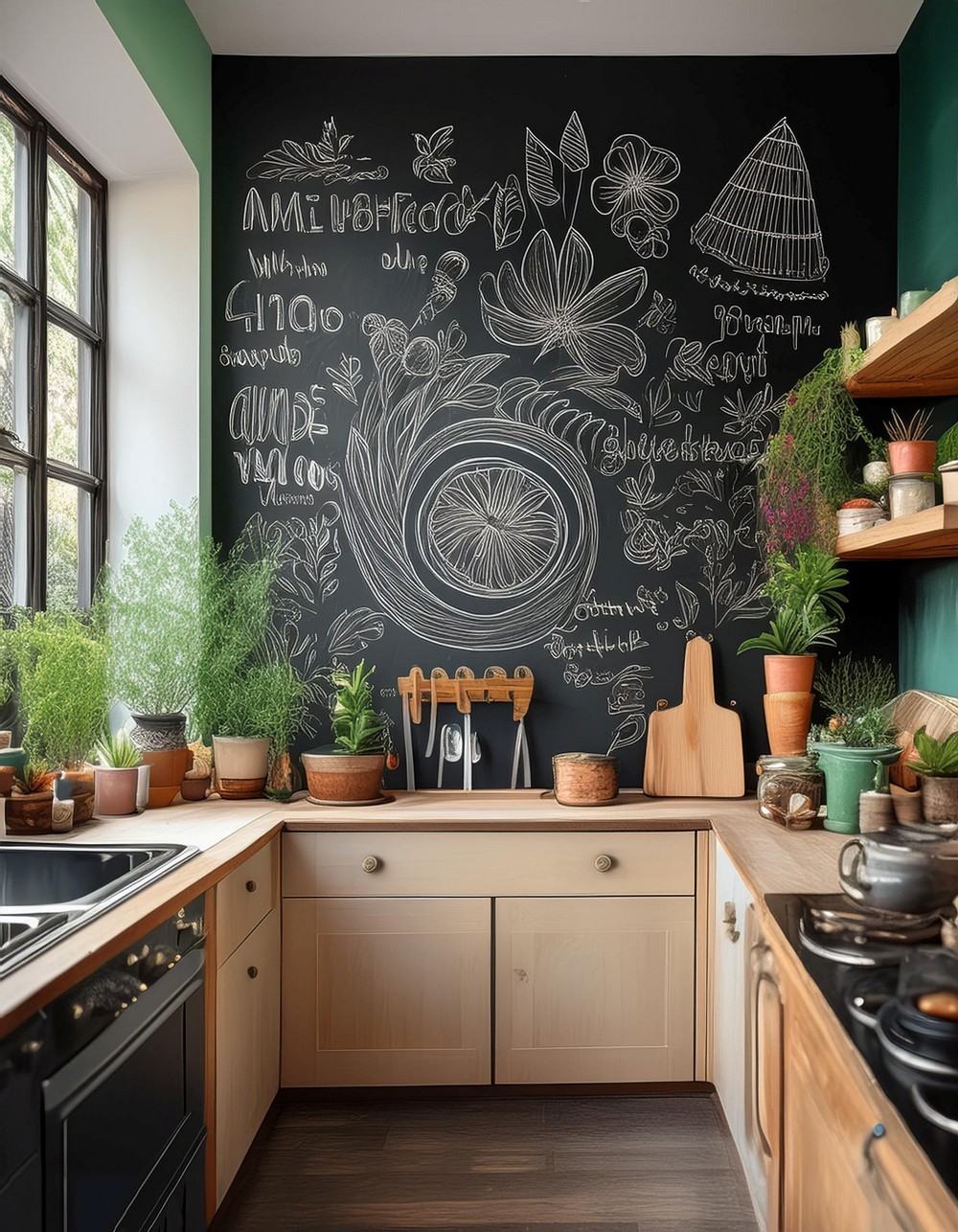 Chalkboard Wall