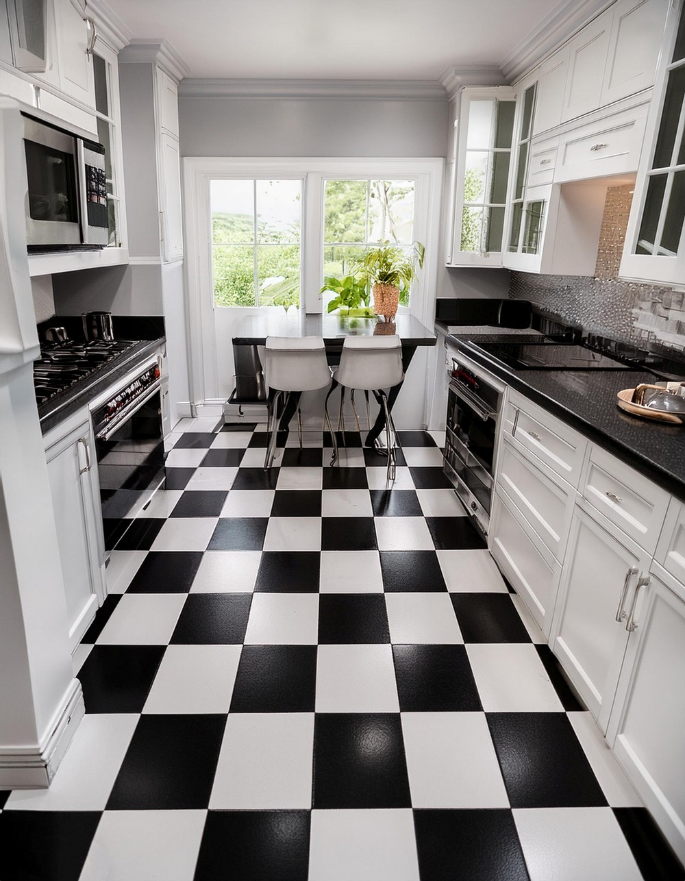 Checkerboard Flooring