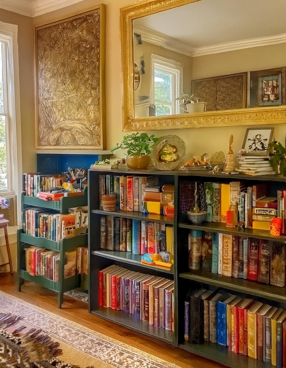 Eclectic Book Nook