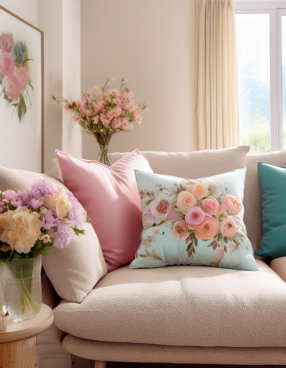 Floral Cushions