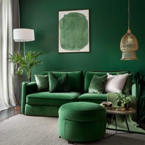 Forest Green Living Room Ideas