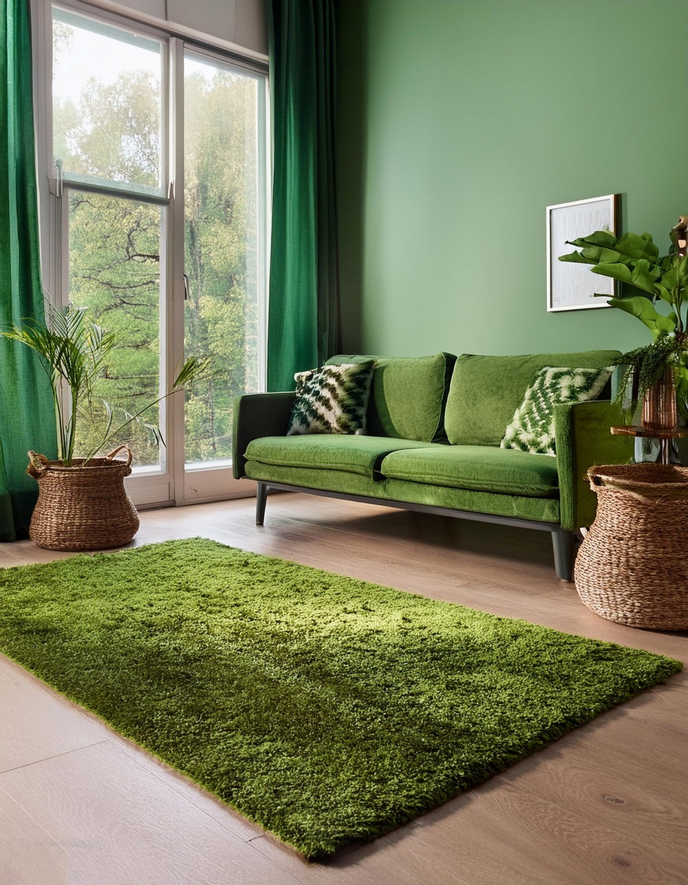 Forest Green Rug