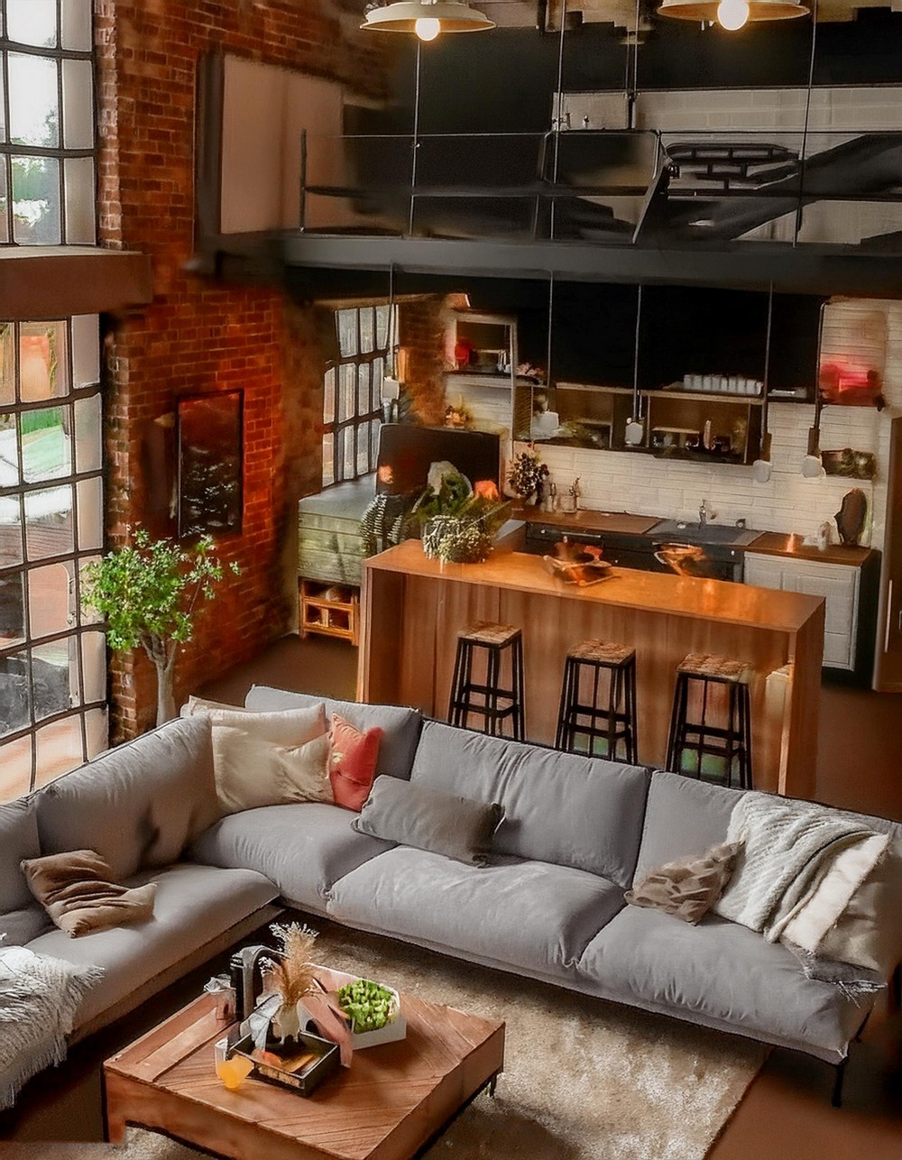  Industrial Chic Loft