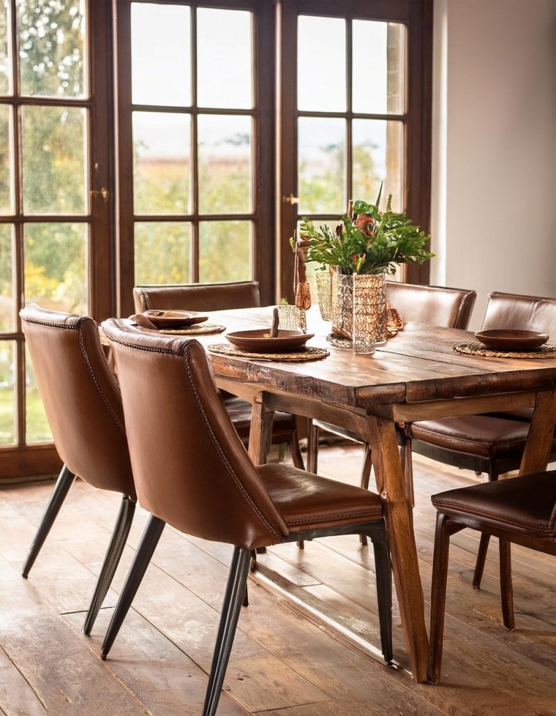 15 Rustic & Classic Dining Room Ideas - All Crafts