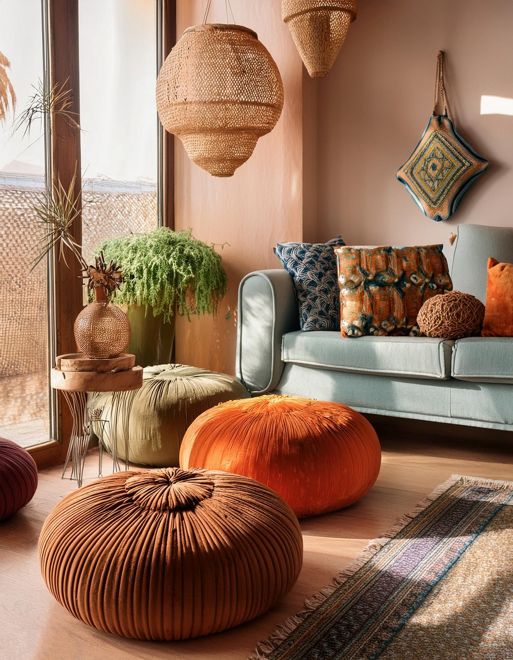 Moroccan Poufs