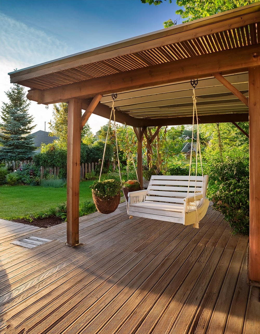 Pergola with a Swing