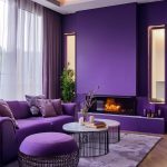 Purple Living Room Ideas