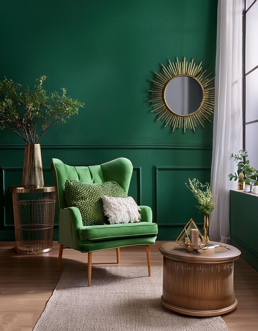 Vintage Green Decor