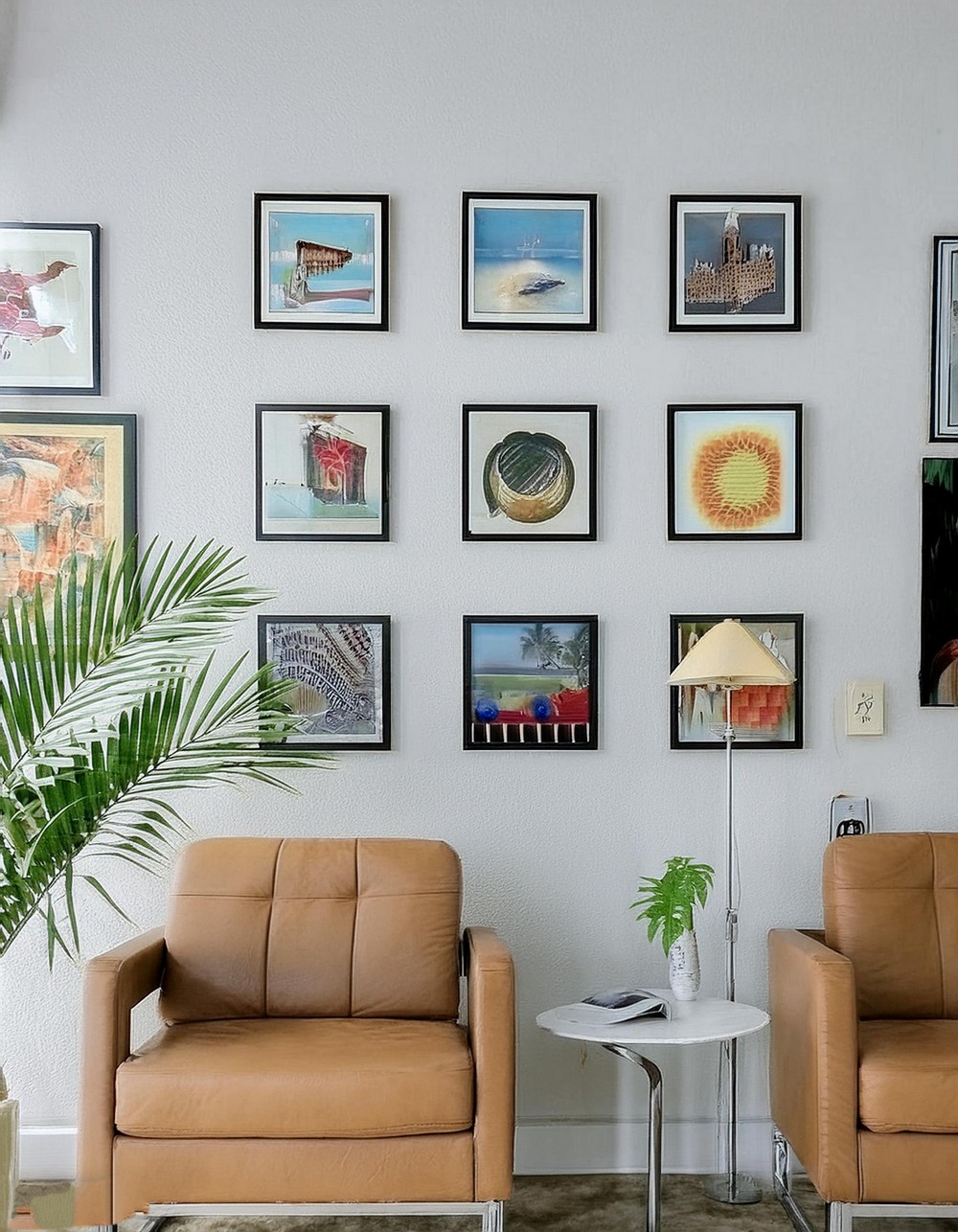 Vintage Vinyl Gallery Wall