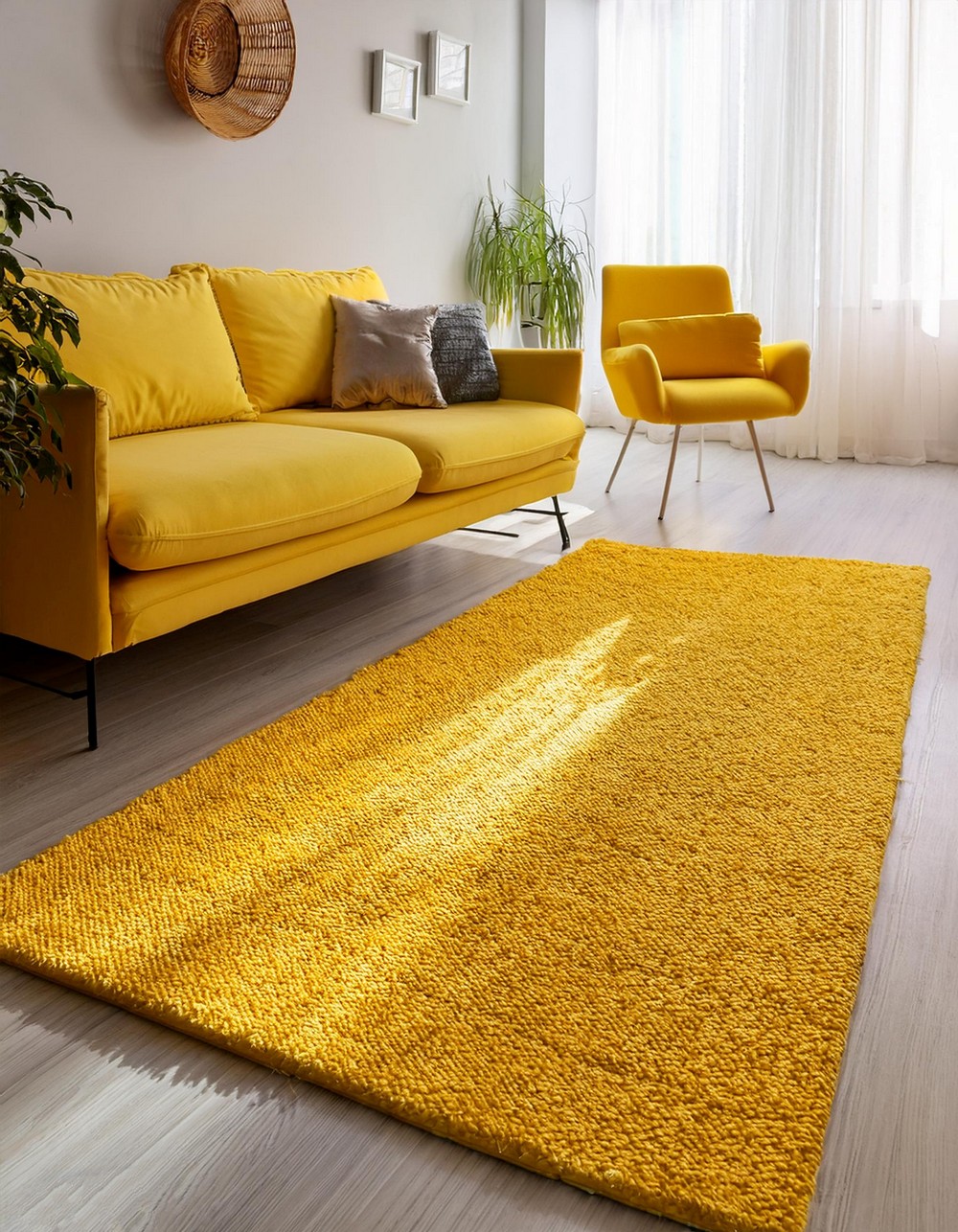 Yellow Area Rug