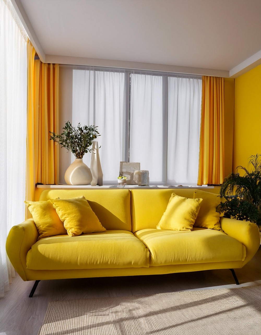 Yellow Sofas