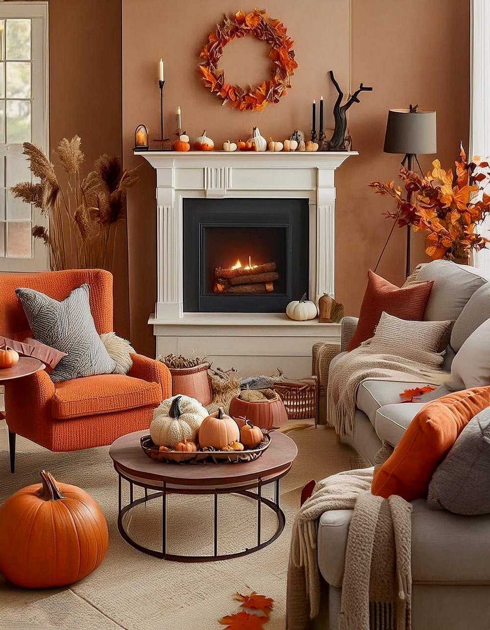 Add Some Autumnal Colors to Your Walls