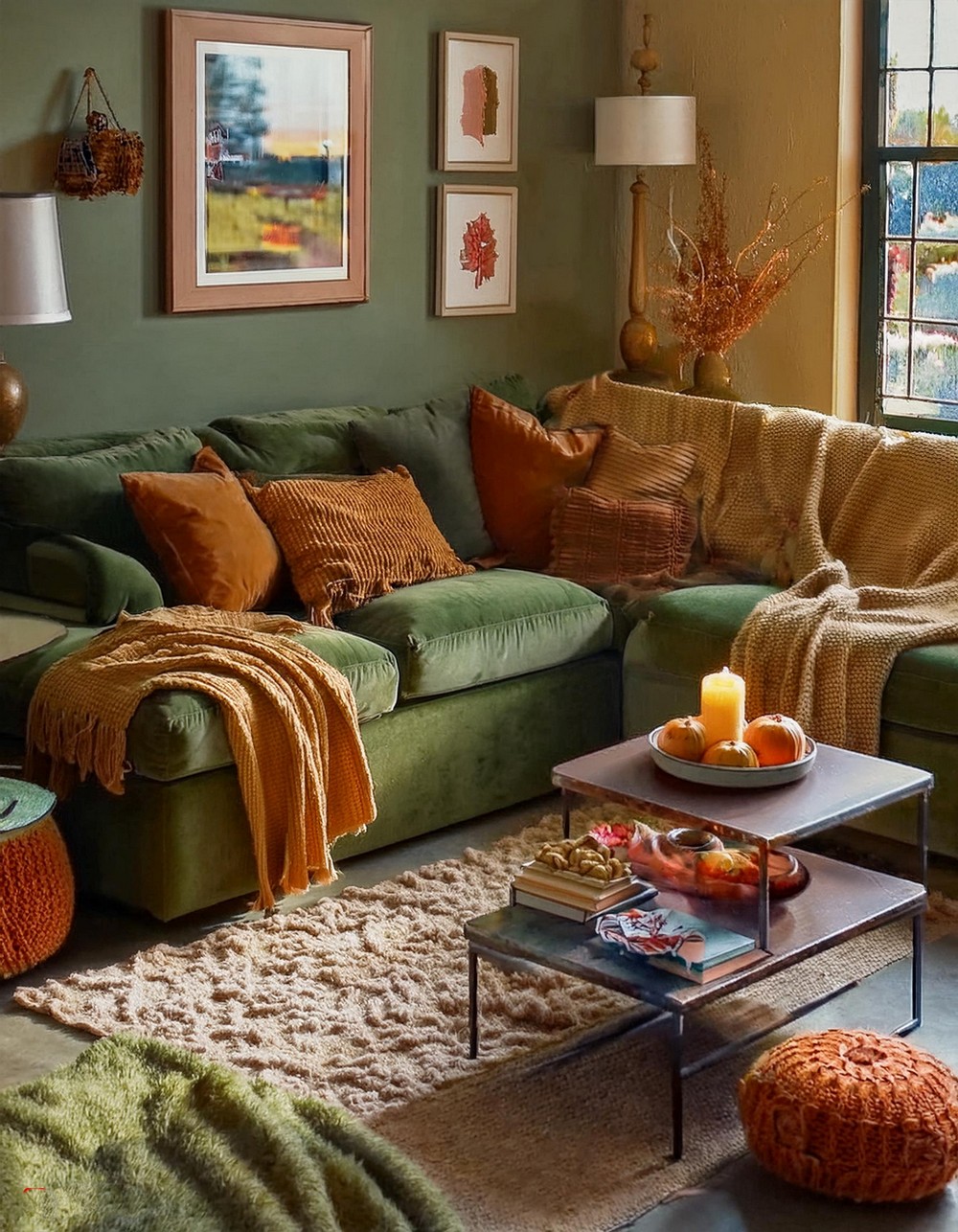 Add Some Cozy Pillows to Your Furniture