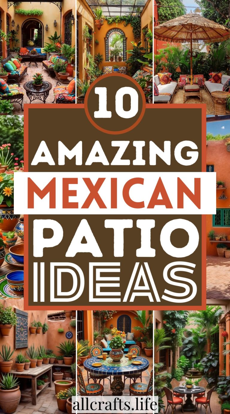 10 Amazing Mexican Patio Decor & Stylization Ideas - All Crafts