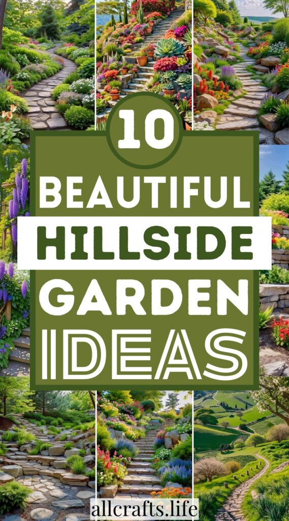10 Beautiful Hillside Garden Ideas For Adding Green Thumb Around - All ...