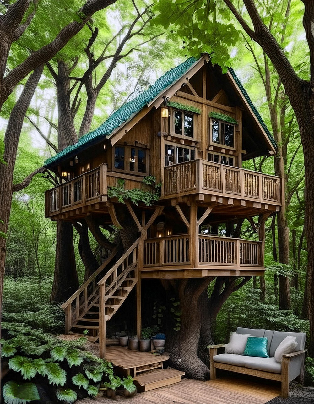 Cozy Cabin in the Canopy