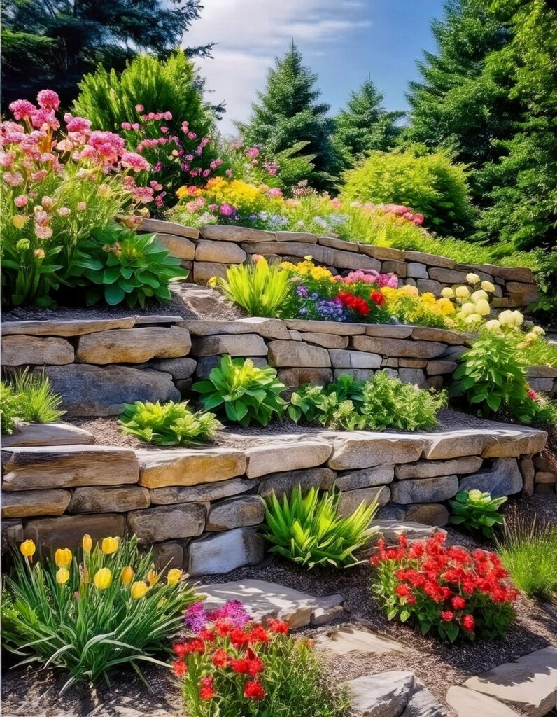10 Beautiful Hillside Garden Ideas For Adding Green Thumb Around - All ...